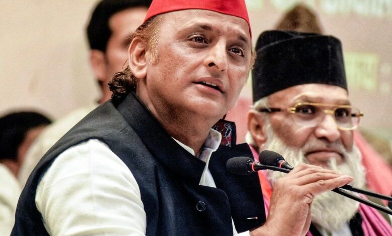 Akhilesh Yadav in Ghazipur