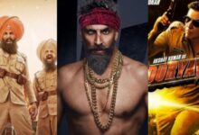 अक्षय कुमार के विभिन्न फिल्मी किरदारों का कोलाज और बॉक्स ऑफिस कलेक्शन का ग्राफिक