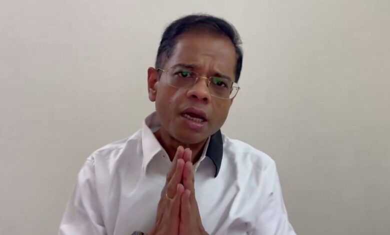 A conceptual image highlighting Amit Jogi Life Imprisonment, showing a silhouette of a legal gavel over the Bilaspur High Court building, representing the verdict in the Ramavatar Jaggi murder case.