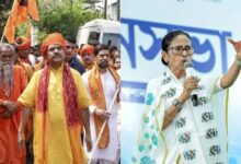 A conceptual image showing the West Bengal map with political symbols of TMC and BJP, highlighting the intense battle for the 5 key seats in the West Bengal Elections 2026.