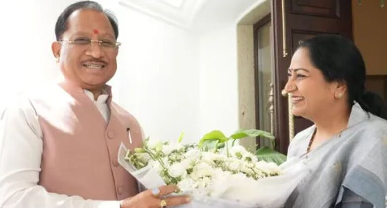 CM Vishnu Deo Sai Meets Delhi CM Rekha Gupta