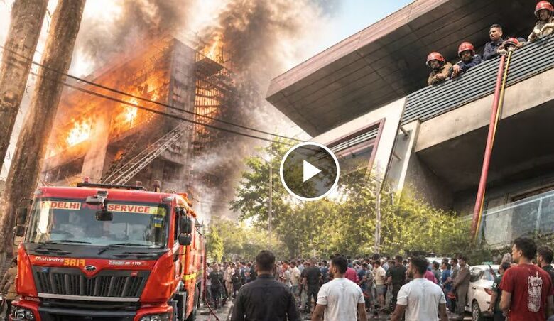 Delhi Vivek Vihar Fire