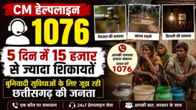 CM Helpline 1076 Chhattisgarh
