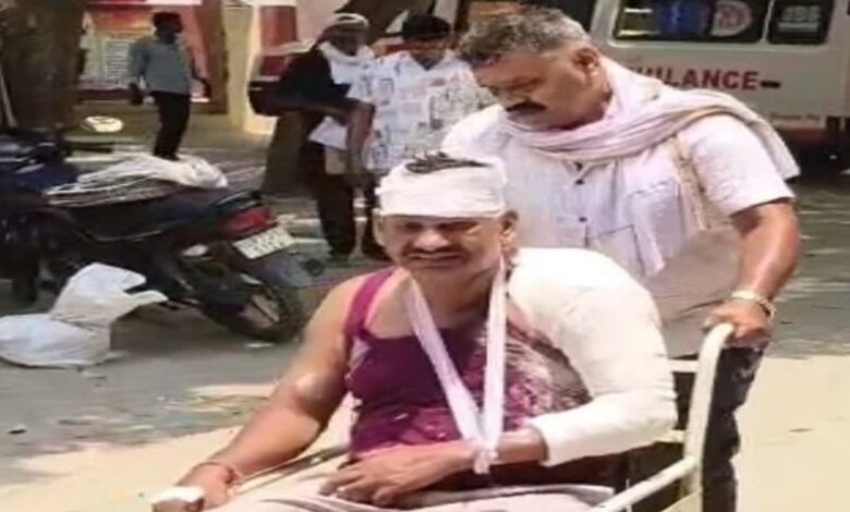 Chhattisgarh Police team attacked Kaushambi