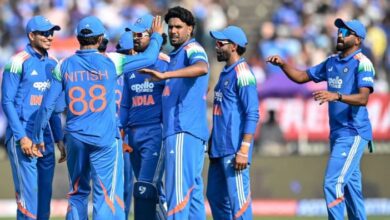 Harshit Rana IND vs AFG