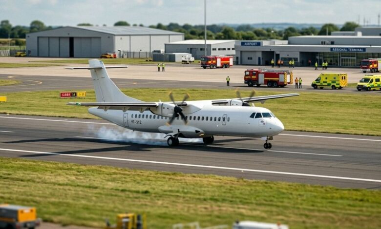 Bilaspur Delhi Flight Emergency Landing,