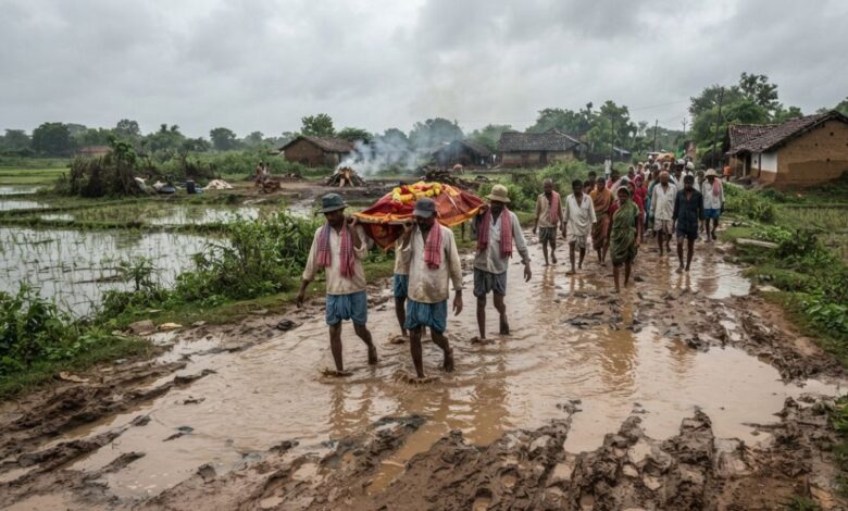Durg Semaria Road Crisis,