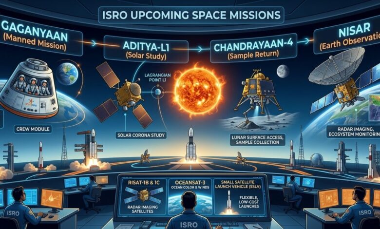ISRO Upcoming Space Missions,