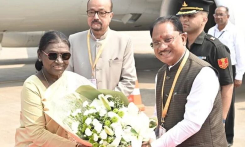 President Droupadi Murmu Raipur